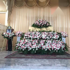 พวงหรีดดอกไม้สด บางรัก